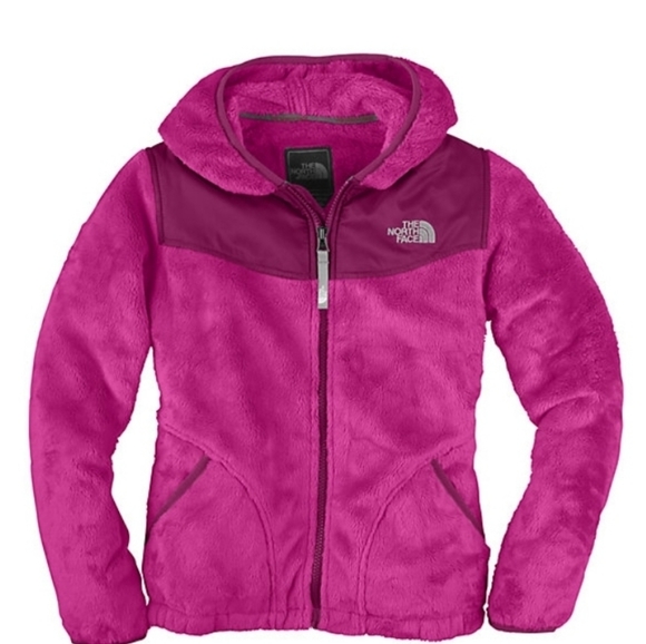 The North Face Girls' Oso Hoodie Purple Size Large Winter Jacket - Picture 1 of 7